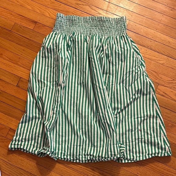 Clare V. Dresses & Skirts - Clare V Zoe Striped Skirt - XXL Green